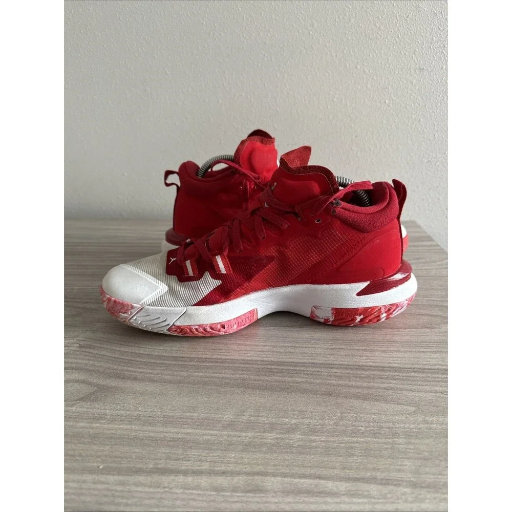 Size 9 - Jordan Zion 1 TB University Red Men’s Basketball Sneakers‎ Shoes